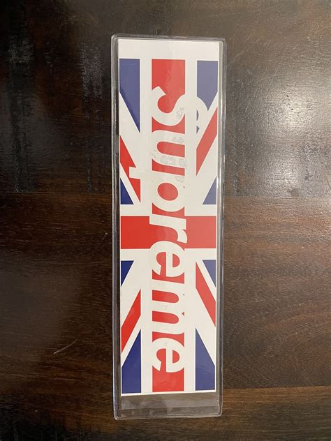 Supreme UK London supreme box logo sticker | Grailed