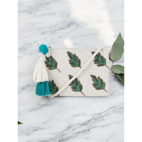 Buy Astrid Off White Handbeaded Sling Online