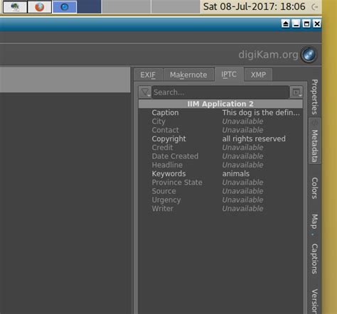 Edit File Metadata 的图像结果