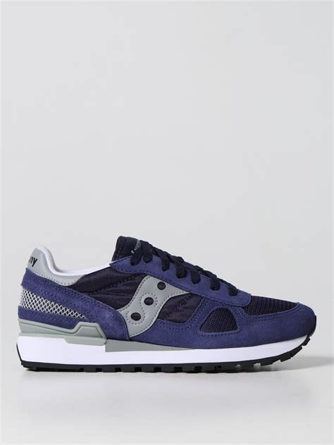 SAUCONY: Sneakers men - Blue | Saucony sneakers S2108 online at GIGLIO.COM