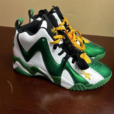 Reebok Hurrikaze II Men’s Size 10.5 Shawn Kemp Shoes... - Depop