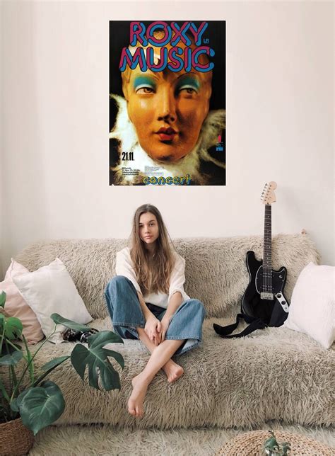 Roxy Music - Stranded, 1973 - Konzertplakat, 550,00