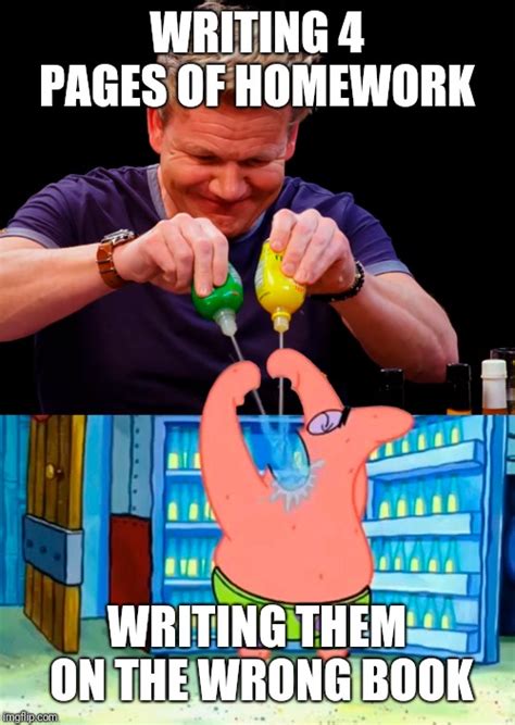 Image result for How to Destroy Homework Meme