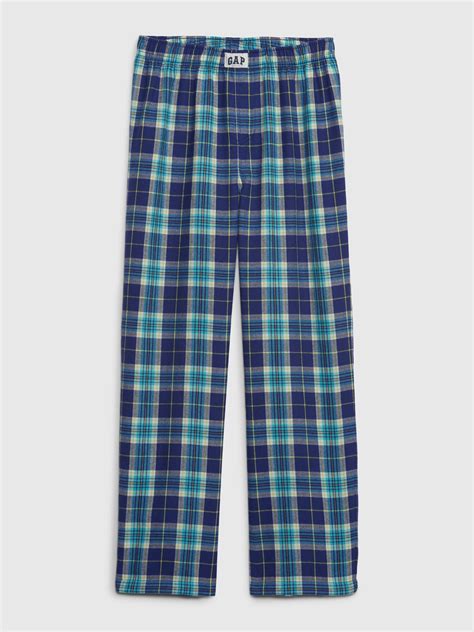 Kids 100% Recycled Flannel PJ Pants | Gap