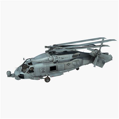 SH-60B Seahawk Versión plegada Modelo 3D $159 - .fbx .obj .max - Free3D