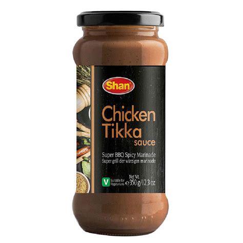Shan Chicken Tikka Sauce Super Bbq Spicy Marinade 350g | Desertcart INDIA