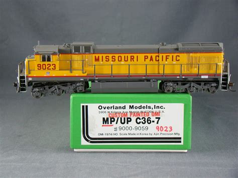 HO OMI 1974.1 MP Missouri Pacific GE C36-7 Diesel #9023