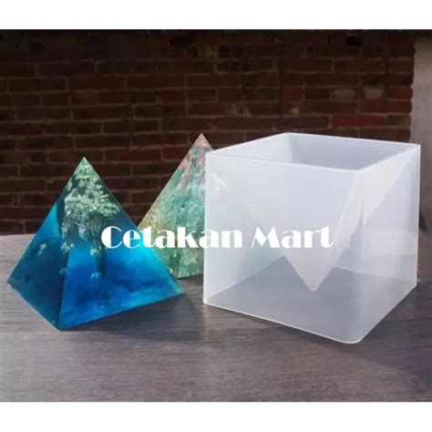 Jual CM Cetakan Resin Craft Piramid 15x15x15 cm Silikon - Kab. Bogor ...