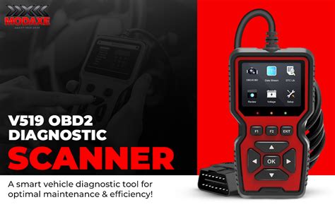 MODAXE V519 Advanced OBD2 Diagnostic Scanner - Code Reader - Supports ...