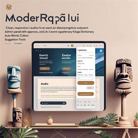 Entry #43 by mds0500 for Web UI Design for Online Rapa Nui Language ...