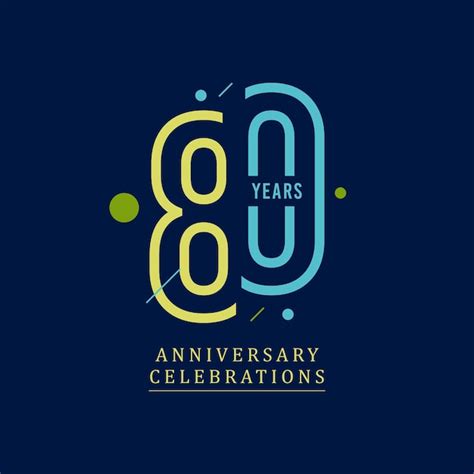 Anniversary celebrations logo colletions template | Premium Vector