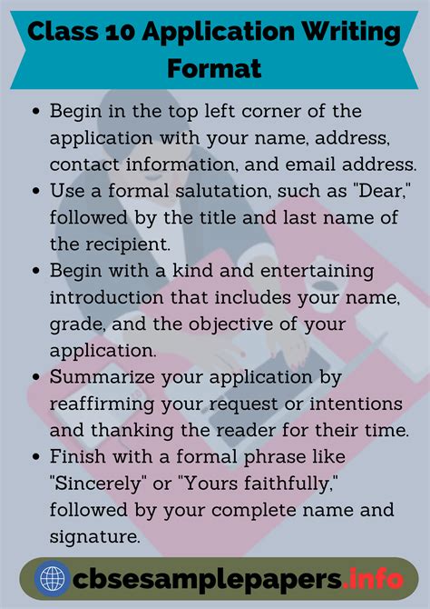 Image result for Application Writing Sample