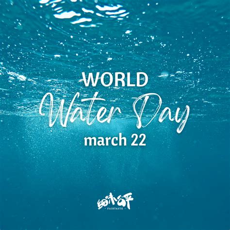 【2022 世界水資源日 World Water Day】