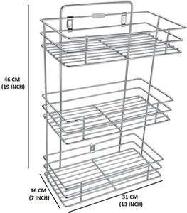 shree maruti Containers Kitchen Rack Steel Price in India - Buy shree ...
