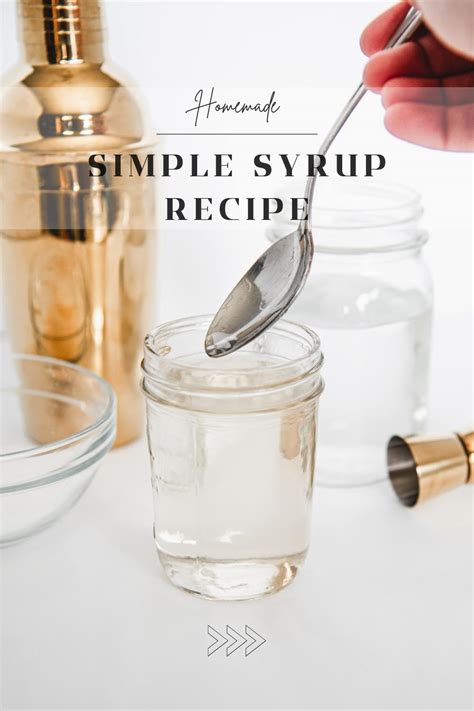 Image result for Simple Homemade Syrup