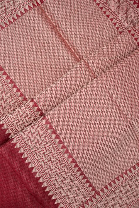 Allover Threadwork Design Maroon Kota Cotton Saree – Sundari Silks