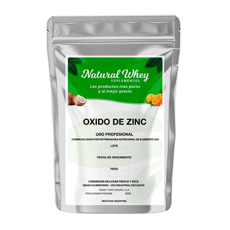 OXIDO DE ZINC – Natural Whey Suplementos