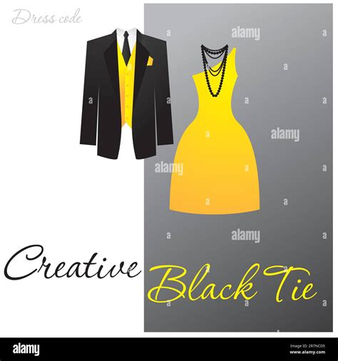 Dress code - Creative Black Tie. The man - a black tuxedo, colorful ...