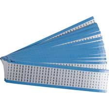Brady Part: AF-1-9-PK | 111068 | Consecutive Numbers Repeated Aluminum ...