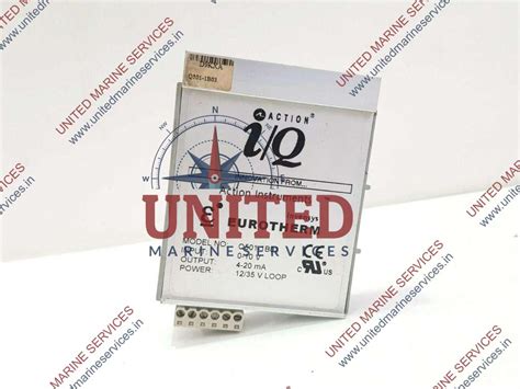 EUROTHERM Q501-1B03 ONE CHANNEL DC INPUT TWO-WIRE TRANSMITTER ACTION I ...