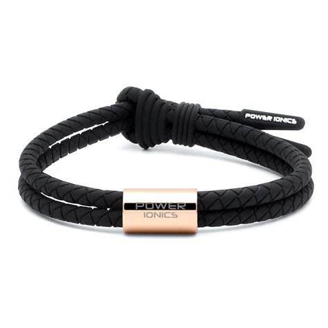 Buy POWER IONICS Weave Ion Bracelet Waterproof Band Mens Power ...