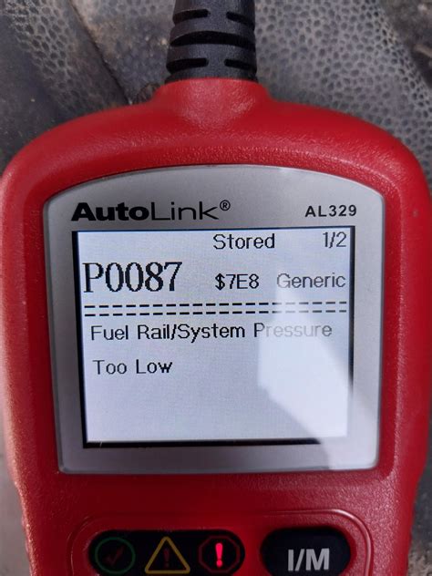 Chevy P0087 Code 的图像结果