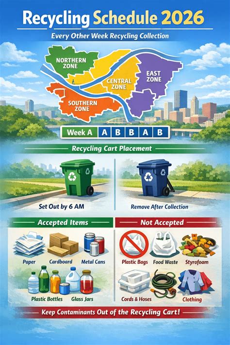 Pittsburgh Garbage Pickup Schedule 2026 (Holidays, Recycling & Bulk ...