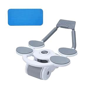 PRANIJ Automatic Rebound Abdominal Wheel, Ab Roller with Timer Phone ...