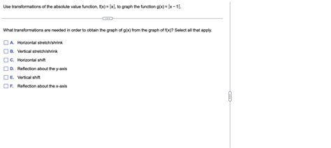 Image result for Absolute Value Graph Transformations