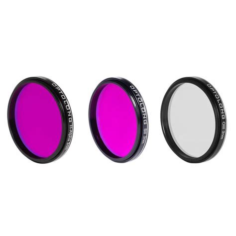 Filtres SII - H-Alpha - OIII (SHO) 3 nm Optolong - Photo - 50,8 mm
