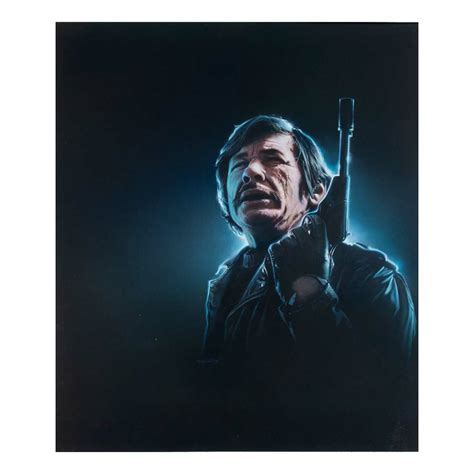 Charles Bronson (13"H x 16"W x 2"D) - Legendary Illustrator Stan Watts ...