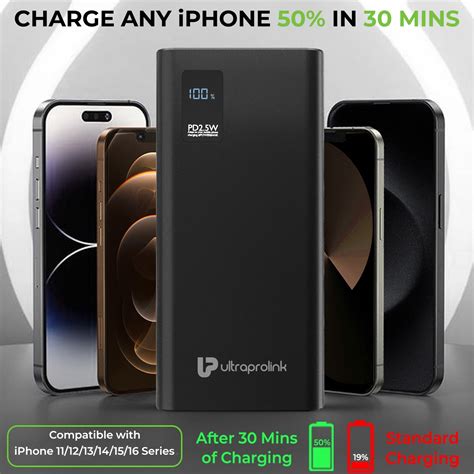 Juice-Up Pro+ 20000mAh Slim 22.5W QC-PD -PPS Power Bank (UM1118BLK ...