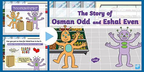 👉 The Story of Osman Odd and Eshal Even PowerPoint