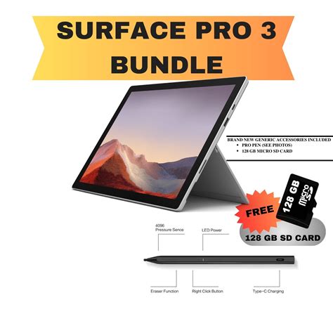 Pre-Owned Microsoft Surface Pro 3 - 12 Intel Core I5 India | Ubuy