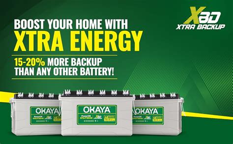 OKAYA Inverter Battery 110Ah Super Jumbo Tubular OPSJT14048 Advanced ...