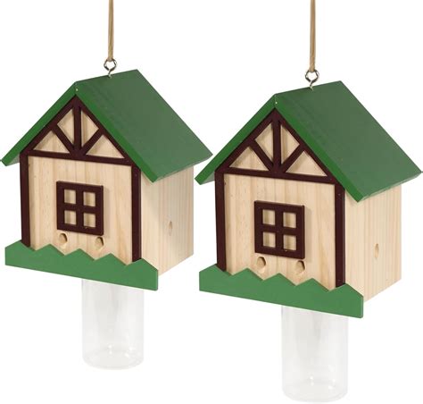 Amazon.com : 2 Pack Carpenter Bee Trap for Outside - Best Bee Trap ...