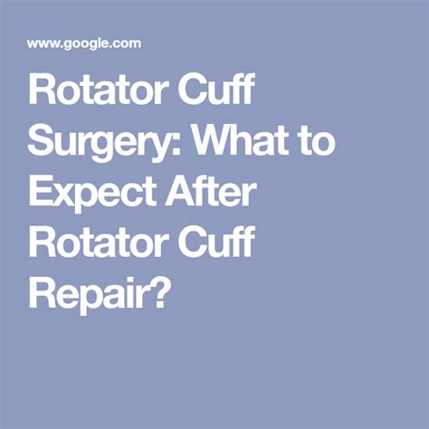Image result for Post Rotator Cuff Surgery
