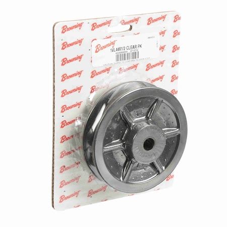 Browning 1 Groove Cast Iron Finish Bore FHP Variable Pitch Sheave Clear ...