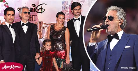 Andrea Bocelli Is a Doting Husband and Father - Meet His Family