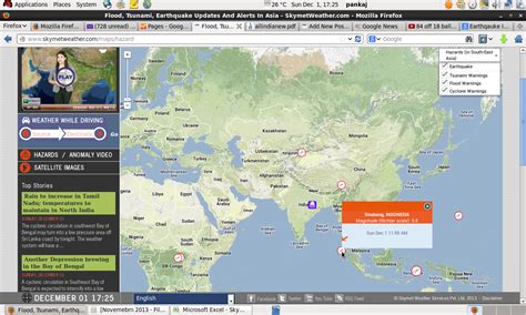 Moderate intensity earthquakes reported in Indonesia | Skymet Weather ...