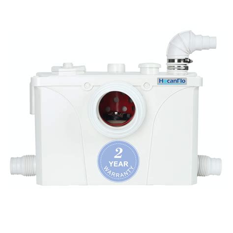 Buy Upflush Toilet System Macerator Pump with 4 Water Inlets for ...
