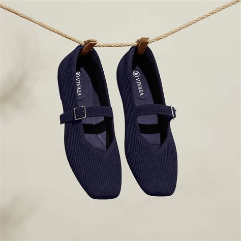 Square-Toe Mary-Jane (Margot Mary-Jane), NAVY, EU39.5 | VIVAIA