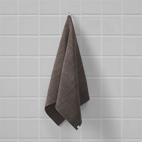 Buy Madras Terry Cotton Bath Towel - Dark Brown Online in India | Vaaree