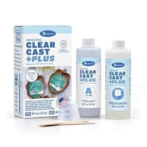 Alumilite Amazing Clear Cast Plus Epoxy Resin Kit for Making and ...