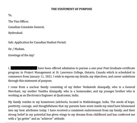 How To Write Best SOP For Canada Study Visa? {+Free Sample} - Kansas®