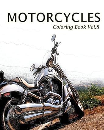 Motorcycles Coloring Book : Mock, Mimic: Amazon.in: Books