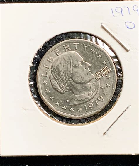 1979 -D $1 SUSAN B ANTHONY BRILLIANT UNCIRCULATED COIN , NICE ...