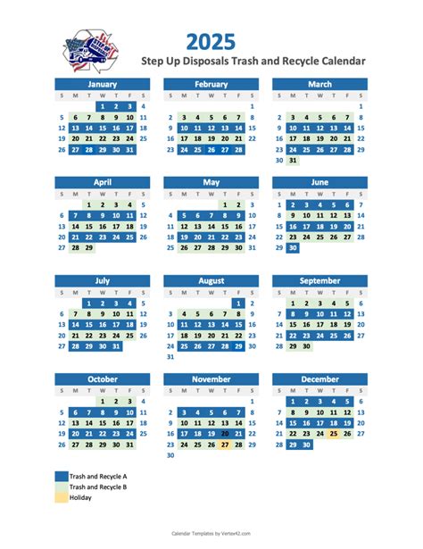 Waste Collection Schedule | Step Up Disposals