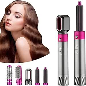 Buy Sisliya 5 in 1 Hair Curlers Hair Rollers Styling Tool Set with ...