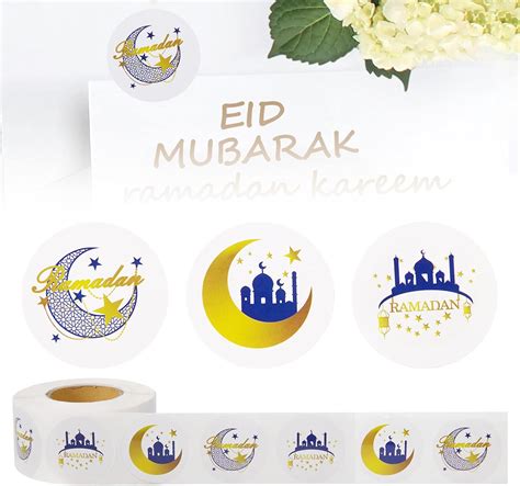 MADHOLLY 600Pcs Ramadan Stickers - Eid Mubarak & Ramadan India | Ubuy
